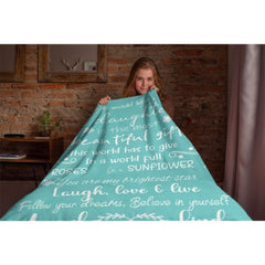 Your Little Grin Would Light Up The Room - Family Blanket - New Arrival, Christmas Gift For Daughter - Lovscape